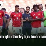 Amorim ghi dấu kỷ lục buồn cùng MU