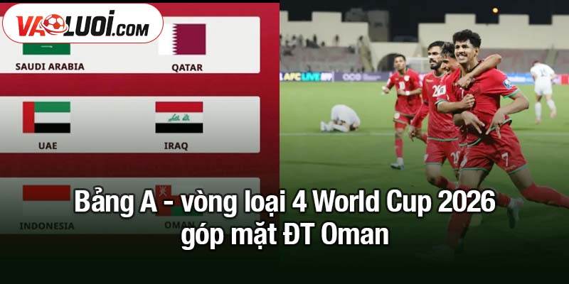 Bảng A - Vòng loại 4 World Cup: Trung Đông tái ngộ Bảng A - vòng loại 4 World Cup 2026 góp mặt ĐT Oman: Kẻ chiếu dưới đầy nguy hiểm