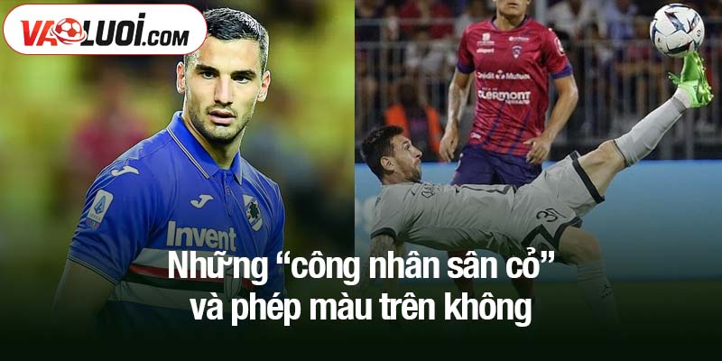 Federico Bonazzoli và 'xe đạp ngược' - Khảnh khắc để đời Những “công nhân sân cỏ” và phép màu trên không