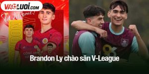Brandon Ly chào sân V-League
