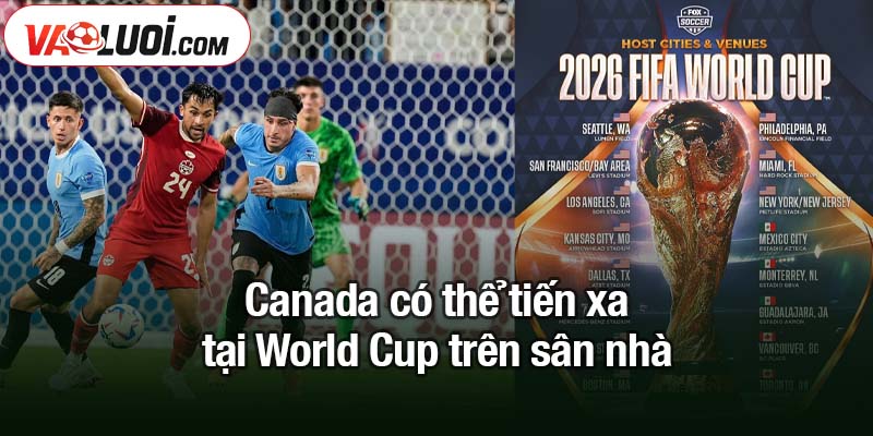 Canada có thể xa tại World Cup trên sân nhà