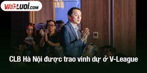 CLB Hà Nội được trao vinh dự ở V-League