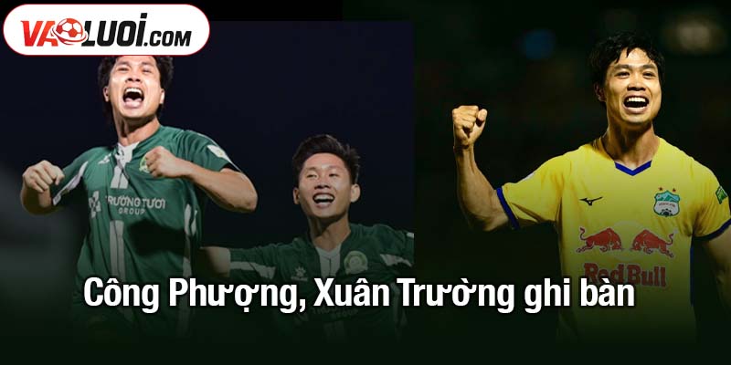 Công Phượng, Xuân Trường ghi bàn