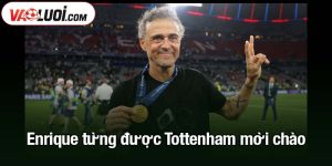 Enrique từng được Tottenham mời chào