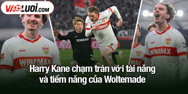 Harry Kane chạm trán gã khổng lồ Nick Woltemade Harry Kane chạm trán với tài năng và tiềm năng của Woltemade