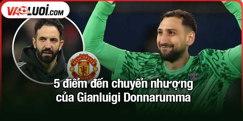 Man Utd và Galatasaray có tên trong danh sách - 5 điểm đến tiềm năng cho Gianluigi Donnarumma 5 điểm đến chuyển nhượng của Gianluigi Donnarumma