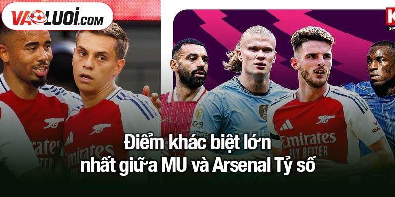 MU thất bại nhưng lấn át Arsenal về lối chơi Điểm khác biệt lớn nhất giữa MU và Arsenal Tỷ số