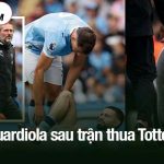 Pep Guardiola sau trận thua Tottenham