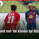 Rashford mở tài khoản tại Barcelona