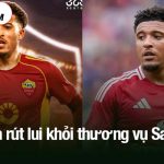 Roma rút lui khỏi thương vụ Sancho