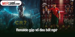 Ronaldo gặp vố đau bất ngờ