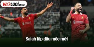 Salah lập dấu mốc mới