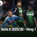 Serie A 2025/26 - Vòng 1