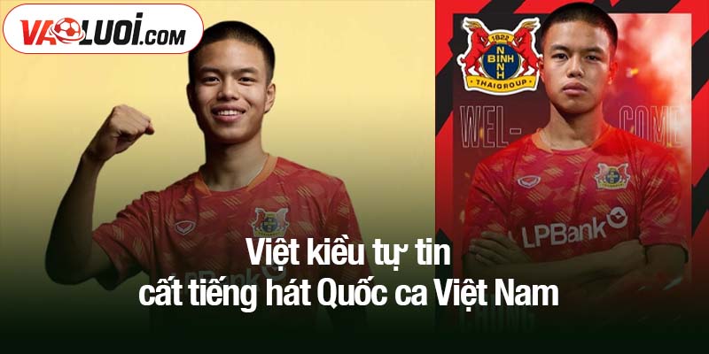 Việt kiều tự tin hát Quốc ca Việt Nam