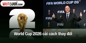 World Cup 2026 cải cách thay đổi