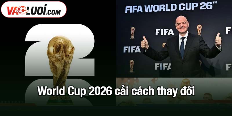 World Cup 2026 cải cách thay đổi