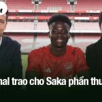 Arsenal trao cho Saka phần thưởng