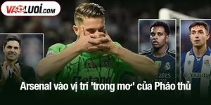 Arsenal vào vị trí 'trong mơ' của Pháo thủ