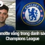 Buonanotte vắng trong danh sách dự Champions League