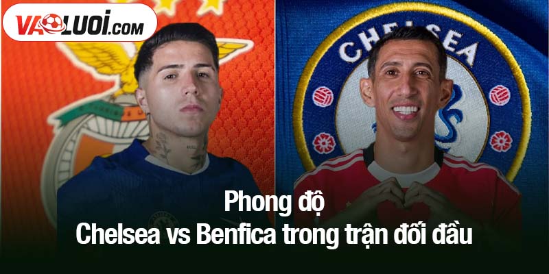 Phong độ Chelsea vs Benfica trong trận đối đầu