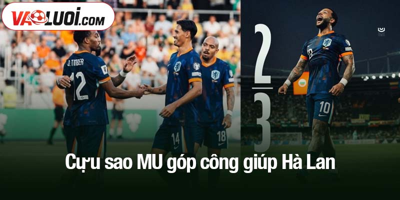 Cựu sao MU góp công giúp Hà Lan