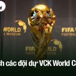 danh sách các đội dự VCK World Cup 2026?