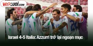 Israel 4-5 Italia