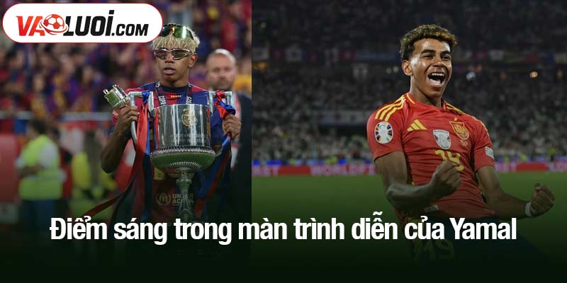 Lamine Yamal đánh rơi bàn thắng trong tình huống mười mươi Điểm sáng trong màn trình diễn của Yamal