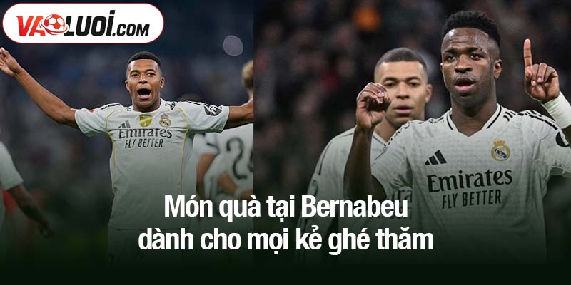 Món quà tại Bernabeu dành cho mọi kẻ ghé thăm Món quà tại Bernabeu dành cho mọi kẻ ghé thăm