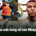 Pha solo bùng nổ của Mbappe