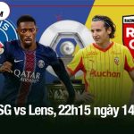 PSG vs Lens, 22h15 ngày 14/9