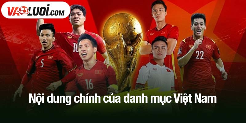 Nội dung chính của danh mục Việt Nam