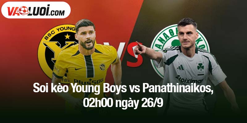 Soi kèo Young Boys vs Panathinaikos, 02h00 ngày 26/9