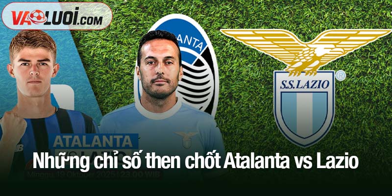 Soi kèo Atalanta vs Lazio, 23h00 ngày 19/10: Mục tiêu Top 3 gọi tên Những chỉ số then chốt Atalanta vs Lazio