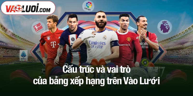 Cấu trúc và vai trò của bảng xếp hạng trên Vào Lưới
