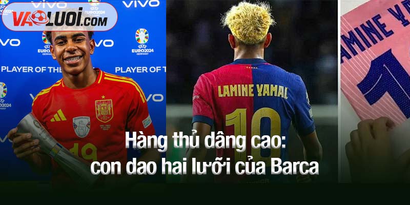 Hàng thủ dâng cao - con dao hai lưỡi của Barca