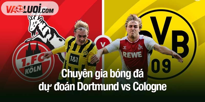 Phân tích trận Dortmund vs Cologne lúc 23h30 ngày 25/10: 3 điểm ở lại sân nhà Chuyên gia bóng đá dự đoán Dortmund vs Cologne