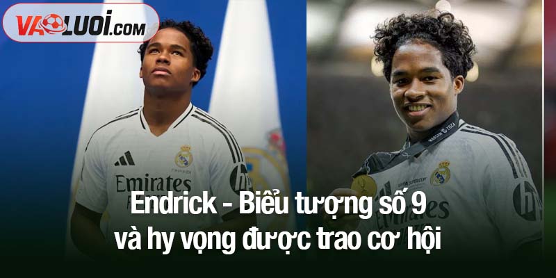 Bom tấn bất ngờ: Endrick sắp rời Real Madrid để sang Juventus? Endrick - Biểu tượng số 9 và hy vọng được trao cơ hội