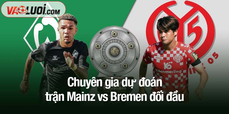 Chuyên gia dự đoán trận Mainz vs Bremen đối đầu