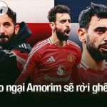 MU lo ngại Amorim sẽ rời ghế HLV