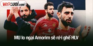 MU lo ngại Amorim sẽ rời ghế HLV