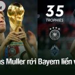 Thomas Muller rời Bayern liền vô địch