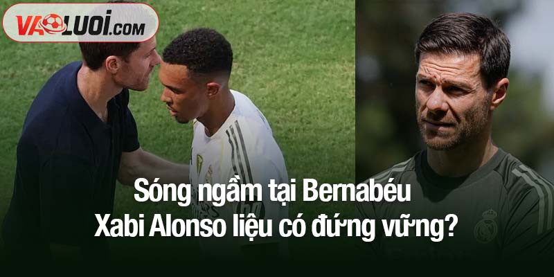 Bão tố âm ỉ tại Real Madrid: Xabi Alonso liệu có đứng vững? Sóng ngầm tại Bernabéu - Xabi Alonso liệu có đứng vững?