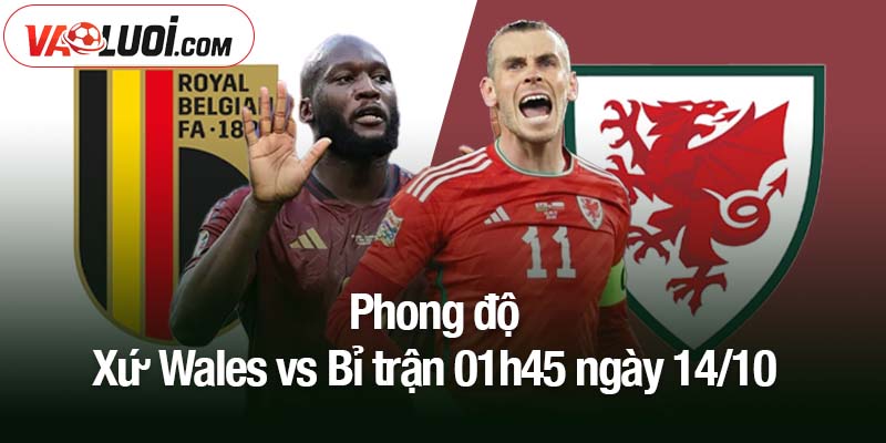 Phong độ Xứ Wales vs Bỉ trận 01h45 ngày 14/10