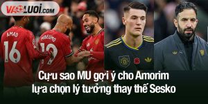 Cựu sao MU gợi ý cho Amorim lựa chọn lý tưởng thay thế Sesko