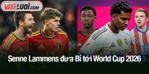 Senne Lammens đưa Bỉ tới World Cup 2026